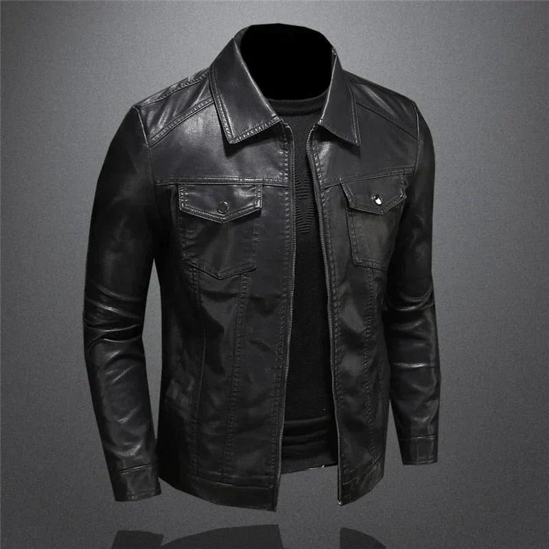 Vegan Leather Jacket