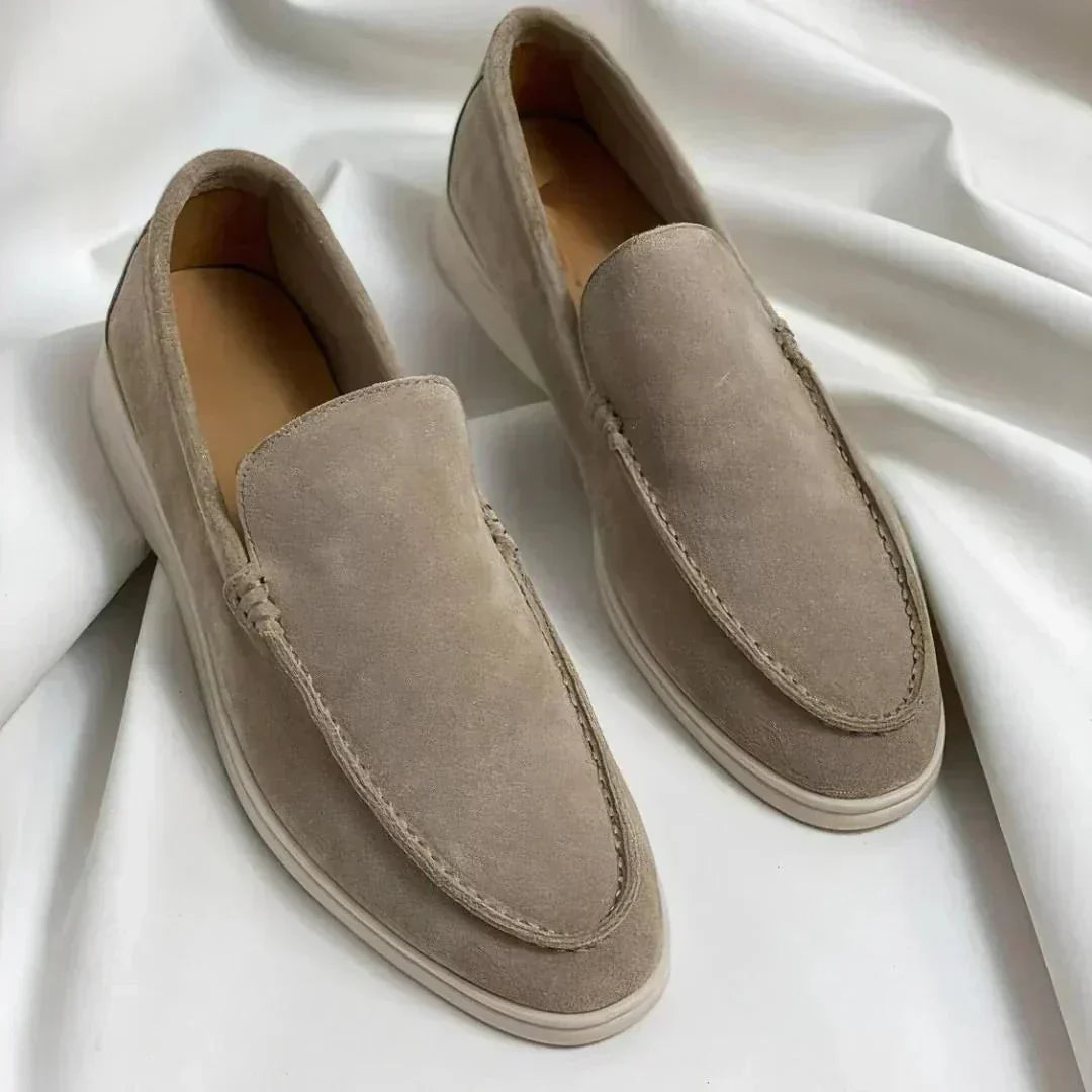 Elegant Suede Moccasins
