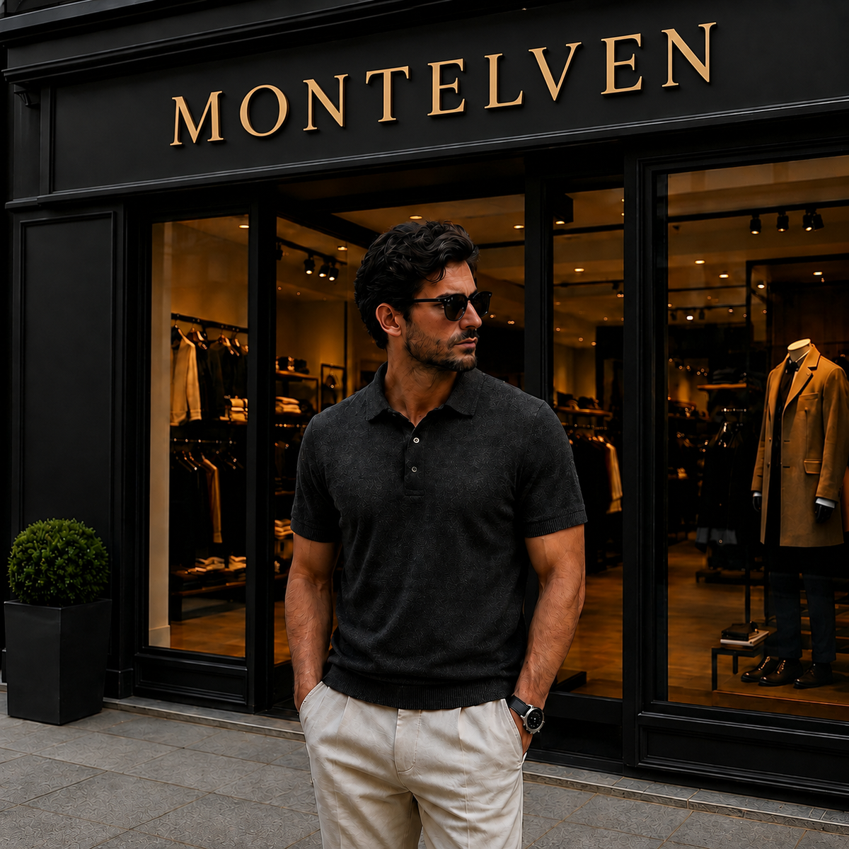 Montelven menswear storefront