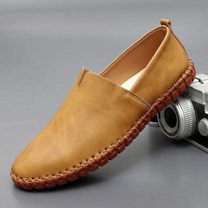 Santorini Leather Loafers