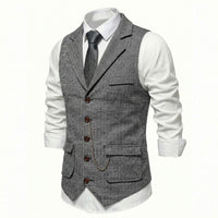 Lancaster Men's Waistcoat with Detachable Chain